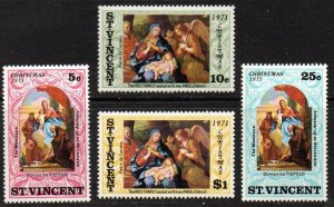 St. Vincent Sc #320-323 Mint Hinged