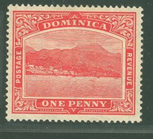 Dominica #51av Unused Single