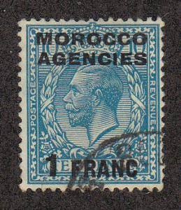 Great Britain Offices in Morocco Scott #409 Used