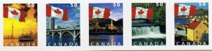 Canada 2004 - Flag Booklet MNH Strip  # 2080aiii