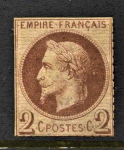 France #30 Napoleon III MNG  CV$115.00