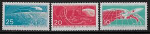 GERMANY - DDR SC# 549-51  FVF/MOG 1961