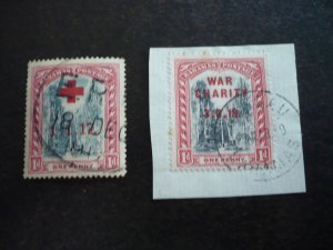 Stamps - Bahamas - Scott# B1-B2 - Used Set of 2 Stamps