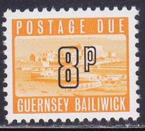 Guernsey # J15  Postage Due, Mint NH