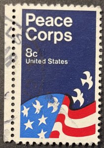 US #1447 Used F/VF 8c Peace Corps 1972 [G6.9.1]