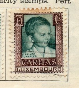 Luxemburg 1930 Early Issue Fine Used 75c. NW-191844