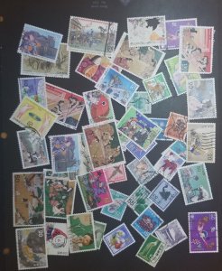 Japan used Stamp Lot Collection  T504