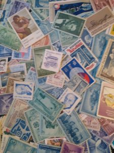 500 Unused Mint WW MNH Miint Stamps Unsearched From 600,000 Hoard NO MULTIPLES!