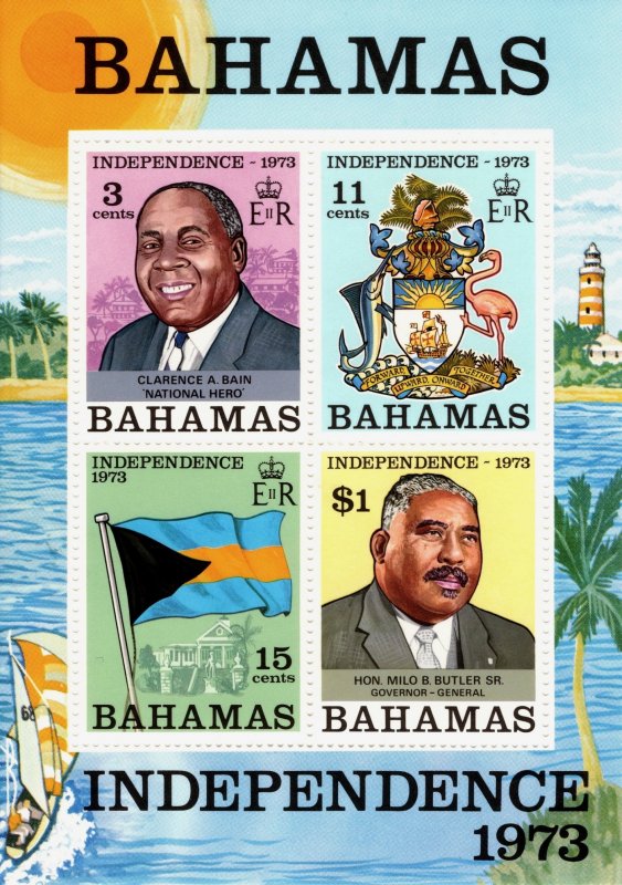 Bahamas 1973 Independence, Miniature Sheet [Mint]