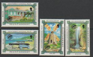 Montserrat SG 980 - 983 set of 4  MLH - National Trust