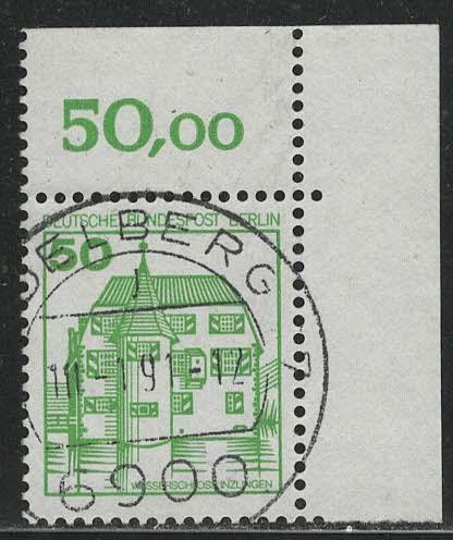 Germany Berlin Scott # 9N440, used, variation sheet print