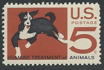 US Cat # 1307, Humane Treatment of Animals, MNH*-