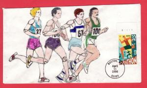 #3067 Marathon - Hand Colored EPM Cachet!