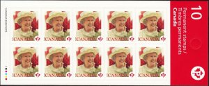 QUEEN ELIZABETH II = Booklet of 10 stamps = Canada 2009 #2298a MNH