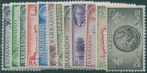 Barbados 1950 SG271-282 KGVI scenes set MNH