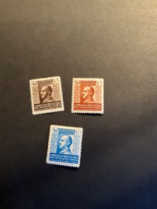 Stamps Spanish Morocco Scott #RA1-3 hinged