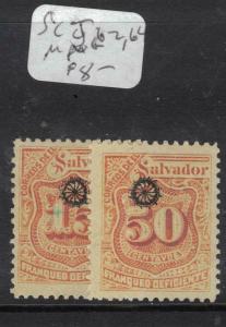 El Salvador SC J62, JH64 MNG (1dvw)