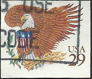 # 2595 USED EAGLE AND SHIELD