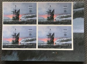 US #5524 MNH Plate Block of 4 LR Mayflower (.55)