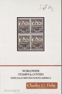Firby:    Worldwide Stamps & Covers; Especially British N...