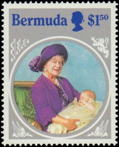 Bermuda #469-472, Complete Set(4), 1985, Royalty, Never Hinged