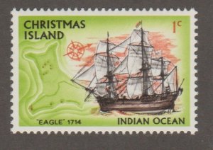 Christmas Island 39 Ship - MNH