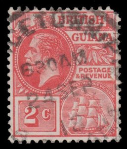 STAMP FROM BRITISH GUIANA 1921. SCOTT # 192. USED. ITEM 4