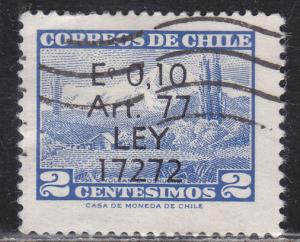 Chile RA1 The Choshuenco Volcano O/P 1970