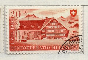 Switzerland Helvetia 1945-49 Early Issue Fine Used 20h. NW-116912