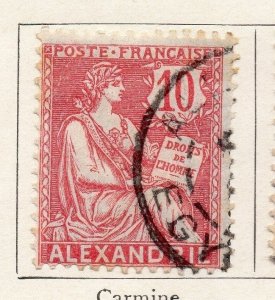 Alexandria 1902-13 Early Issue Fine Used 10c. 097337