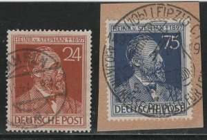 Germany AM Post Scott # 578 - 579, used