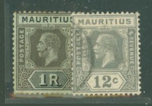 Mauritius #156b/188 Used