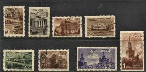 STAMP STATION PERTH Russia #1059-1066 Moscow Scenes CTO - CV$5.00