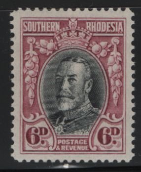 Southern Rhodesia 1931-37 MH Sc 22a 6p KGV Perf 14