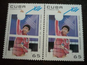 Stamps - Cuba - Scott#3624-3629 - MNH Set of 6 Stamps in Pairs