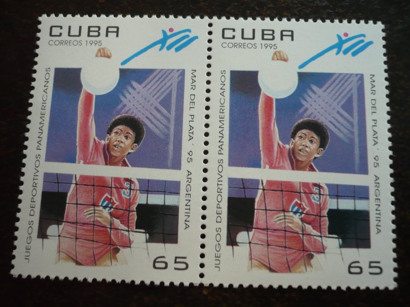 Stamps - Cuba - Scott#3624-3629 - MNH Set of 6 Stamps in Pairs