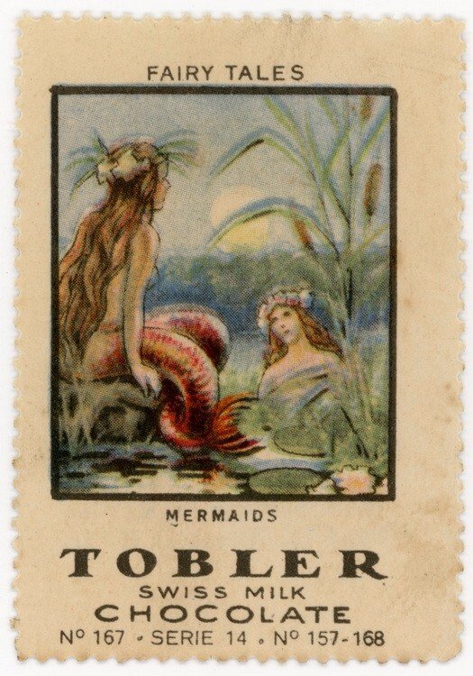 (I.B) Cinderella Collection : Tobler Chocolate Series 14 (Mermaids)