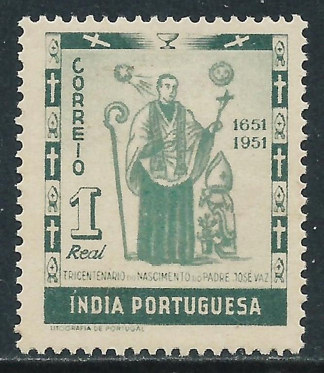 Portuguese India, Sc #507, 1r MH
