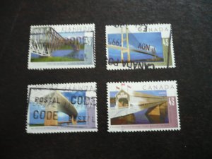 Stamps - Canada - Scott# 1570-1573 - Used Set of 4 Stamps