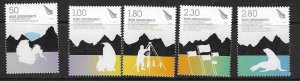 ROSS DEPENDENCY SG115/19 2008 ANTARCTIC TREATY MNH (m)