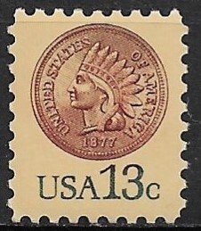 1978 #1734 Indian Head Penny MNH