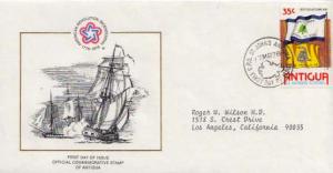 Antigua, First Day Cover, Americana