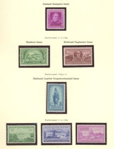 U.S. #SET/MIXED CONDITION 