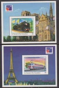 St Vincent 2721-2 PhilexFrance mnh