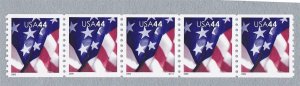 PNC5 44c Flag WA S1111 US #4391 Middle BN Set 5 MNH F-VF