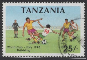 Tanzania #637C (1990), postally used single, cat. $1.25