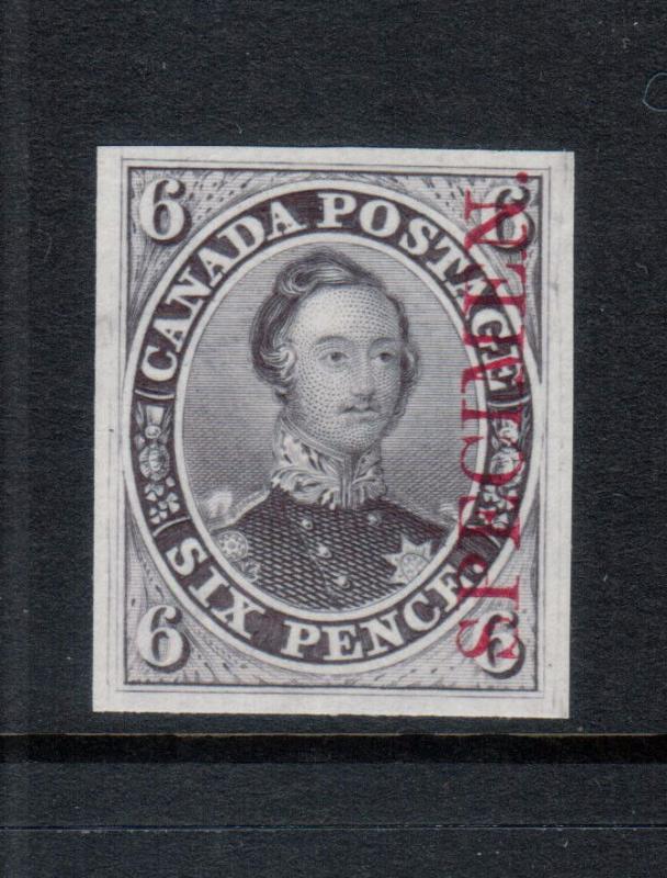 Canada #2TCXii Extra Fine Proof On India Paper