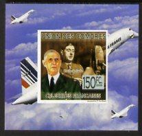 Comoro Islands 2009 French Celebrities individual imperf ...