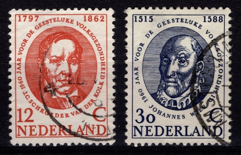 Netherlands 1960 World Mental Health Year, Set [Used]