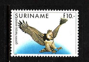 Suriname-Sc#729-unused NH 10g Harpy Eagle-Birds-1991-